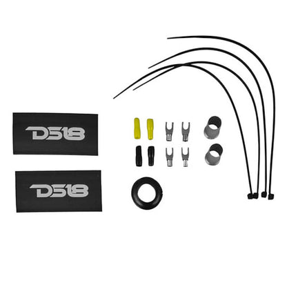 DS18 0-GA Amplifier Install Kit Advance- Yellow