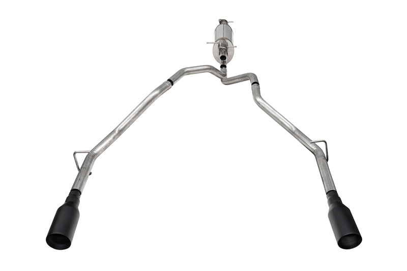 CORSA Performance Corsa 25-26 Ram 2.5in Stainless Steel Sport Cat-back Dual Rear Exit 5.0in Black Tips