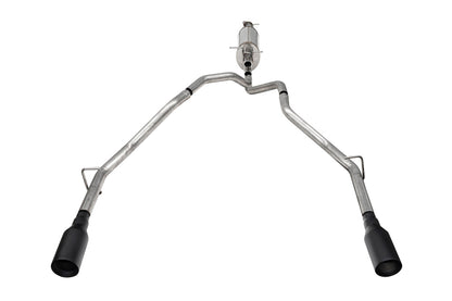 CORSA Performance Corsa 25-26 Ram 2.5in Stainless Steel Sport Cat-back Dual Rear Exit 5.0in Black Tips