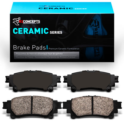 R1 Concepts R1 10-20 Lexus RX350 Rear R1 Ceramic Brake Pads