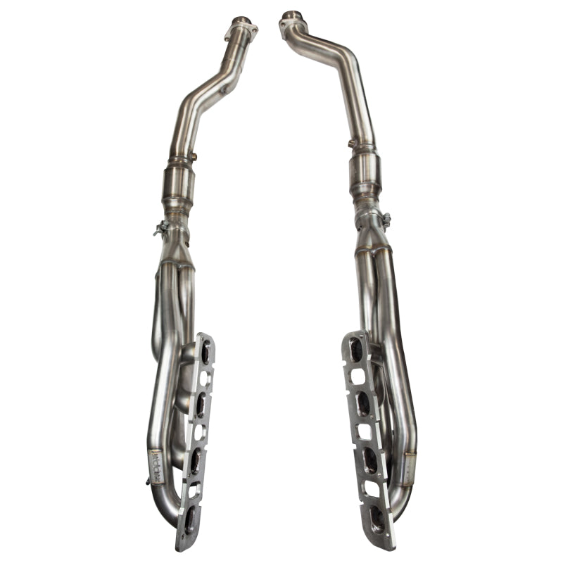Kooks Headers Kooks 2012+ WK2 Jeep/ Durango 6.4L 1-7/8in x 3in SS Long Tube Headers - Cat SS Conn Pipe