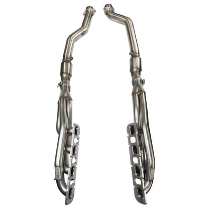 Kooks Headers Kooks 2012+ WK2 Jeep/ Durango 6.4L 1-7/8in x 3in SS Long Tube Headers - Cat SS Conn Pipe