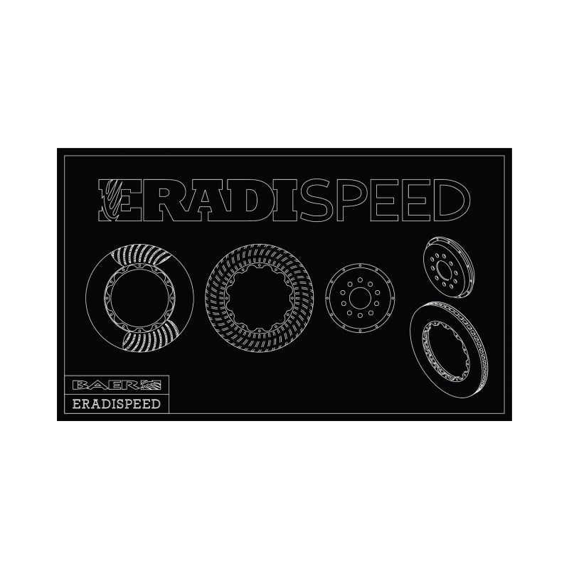 Baer Brakes 05-13 Chevrolet Corvette Eradispeed+ Rear SDZ 2-Piece Performance Brake Rotors