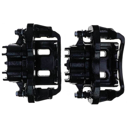 PowerStop Power Stop 00-05 Ford Excursion Rear Black Caliper - Pair w/Bracket