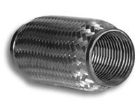 Vibrant SS Turbo FLEX Coupling with Interlock Liner 1.75in inlet/outlet x 4in long