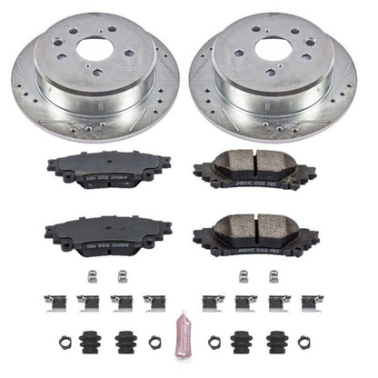 PowerStop Power Stop 14-15 Lexus IS250 Rear Z23 Evolution Sport Brake Kit