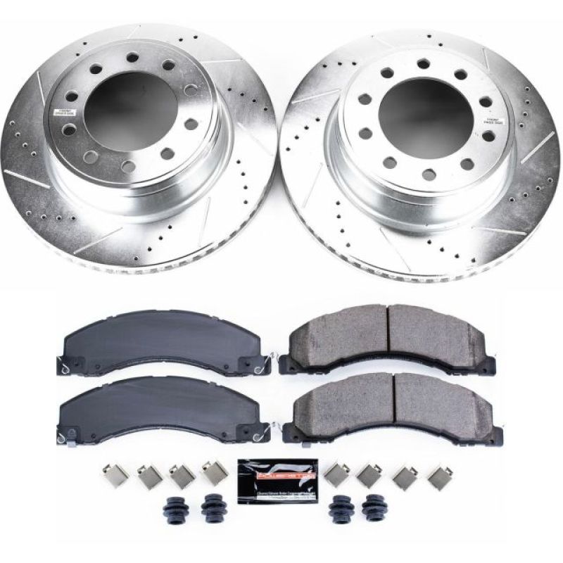PowerStop Power Stop 11-18 Ram 5500 Front Z23 Evolution Brake Kit