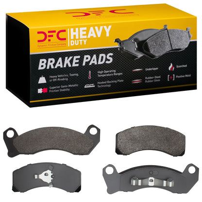 DFC 81-94 Ford Mustang Front Heavy Duty Pads - Semi Metallic