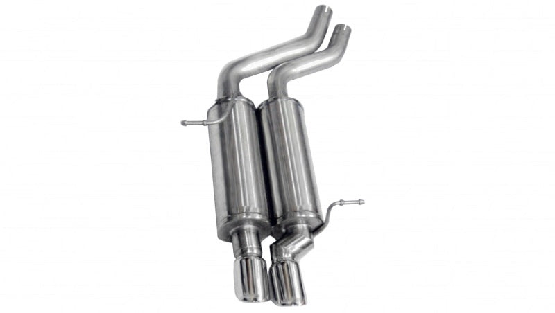 CORSA Performance Corsa 2001-2006 BMW 325i/ci Convertible E46 Polished Sport Axle-Back Exhaust