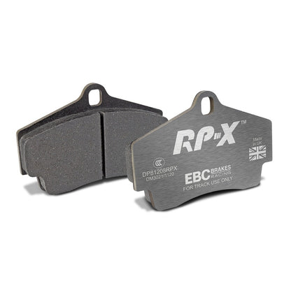 EBC Racing 98-05 Porsche 911 (996) Carrera 2 3.4L (Cast Iron Rotor Only) RP-X Rear Brake Pads