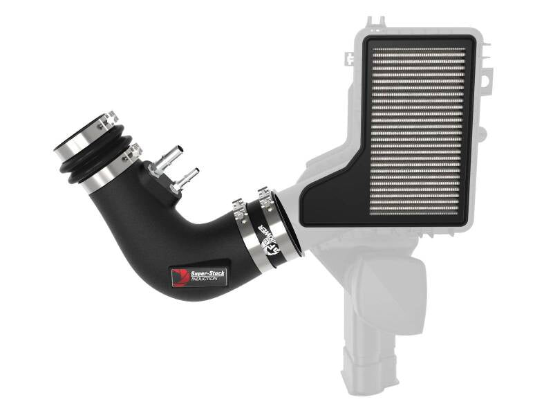 aFe Super Stock Induction System Pro Dry S Media 15-17 Ford Mustang V6-3.7L