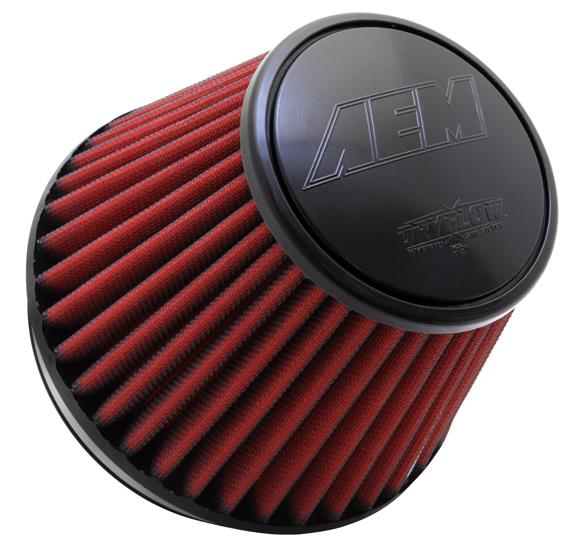 AEM Induction AEM 6 in x 5 in Dryflow Conical Air Filter