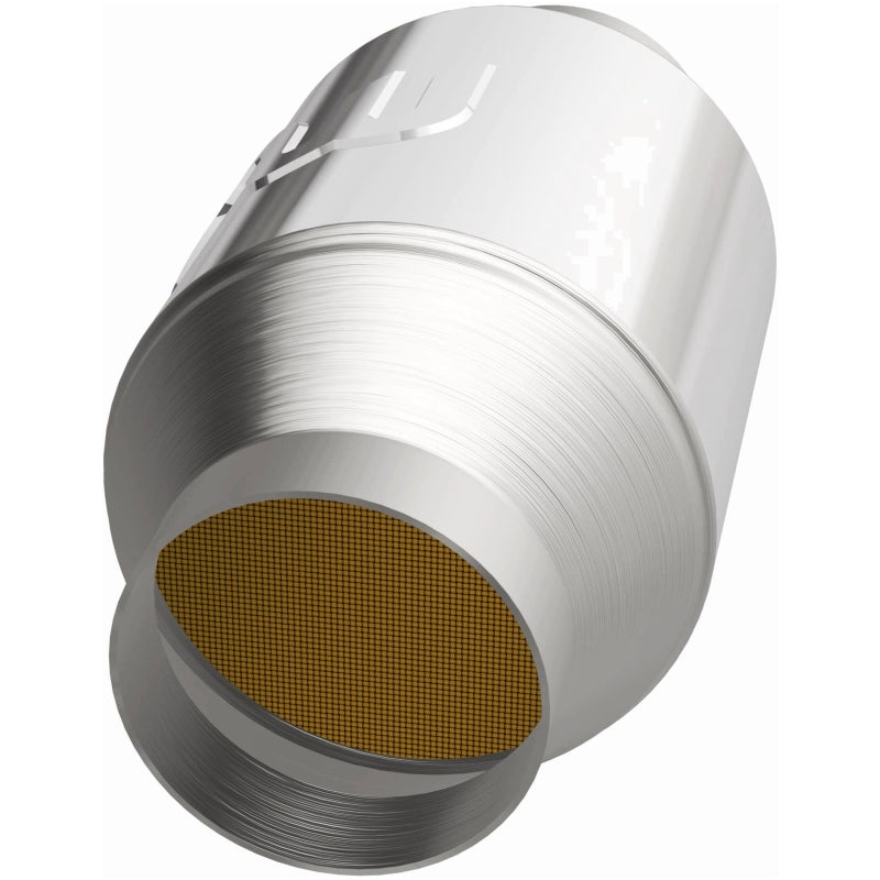 MagnaFlow Premium High Flow Metallic Converter 4in OD - 2.5in In / 2.5in Out