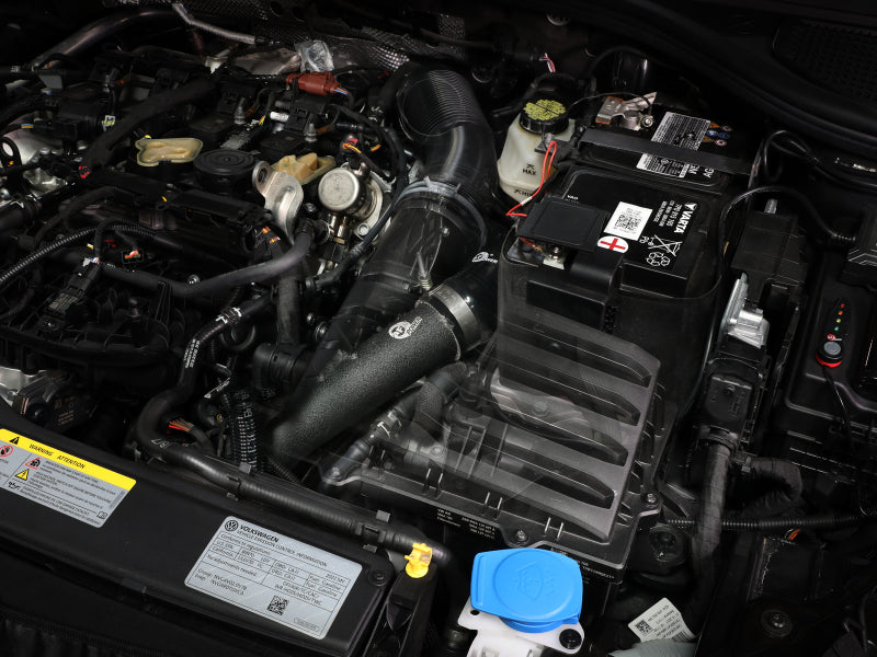 aFe Bladerunner 2.5in Aluminum Tube Hot Charge Pipe Black 2Volkswagen 22-23 GTI (MKVIII) L4-2.0L (t