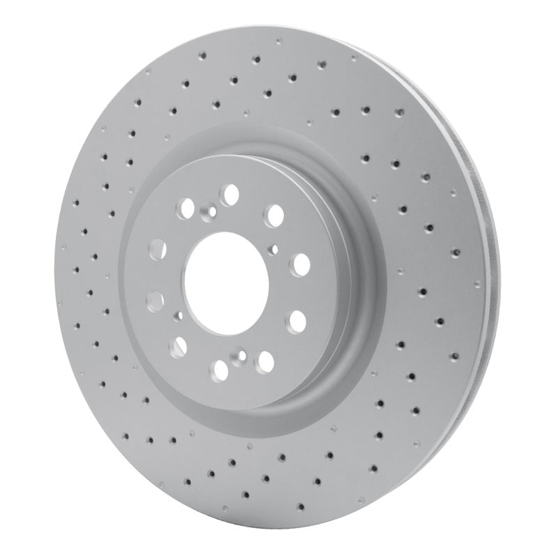 DFC 17-25 Honda Civic Hatchback Front Drilled GeoSPEC Coated Rotor