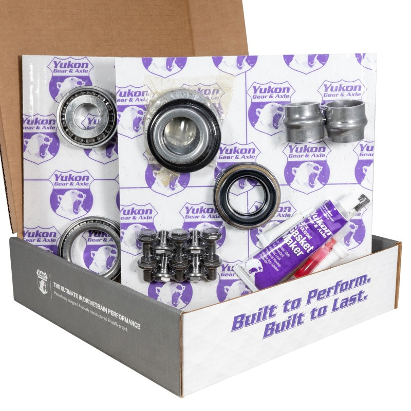 Yukon Gear & Axle Yukon Gear Ring & Pinion Gear Kit Pkg F&R w/Install Kits Toyota 8.4/8.0 IFS 4.56 Ratio