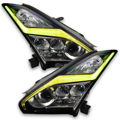 ORACLE Lighting Oracle 1521 Nissan GTR RGB+W (Lightning Bolt) Headlight DRL Upgrade Kit ColorSHIFT 2
