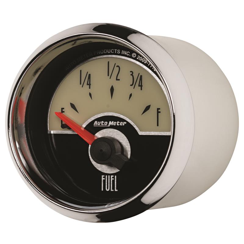 AutoMeter Gauge Fuel Level 2-1/16in. 0 Ohm(e) to 90 Ohm(f) Elec Cruiser