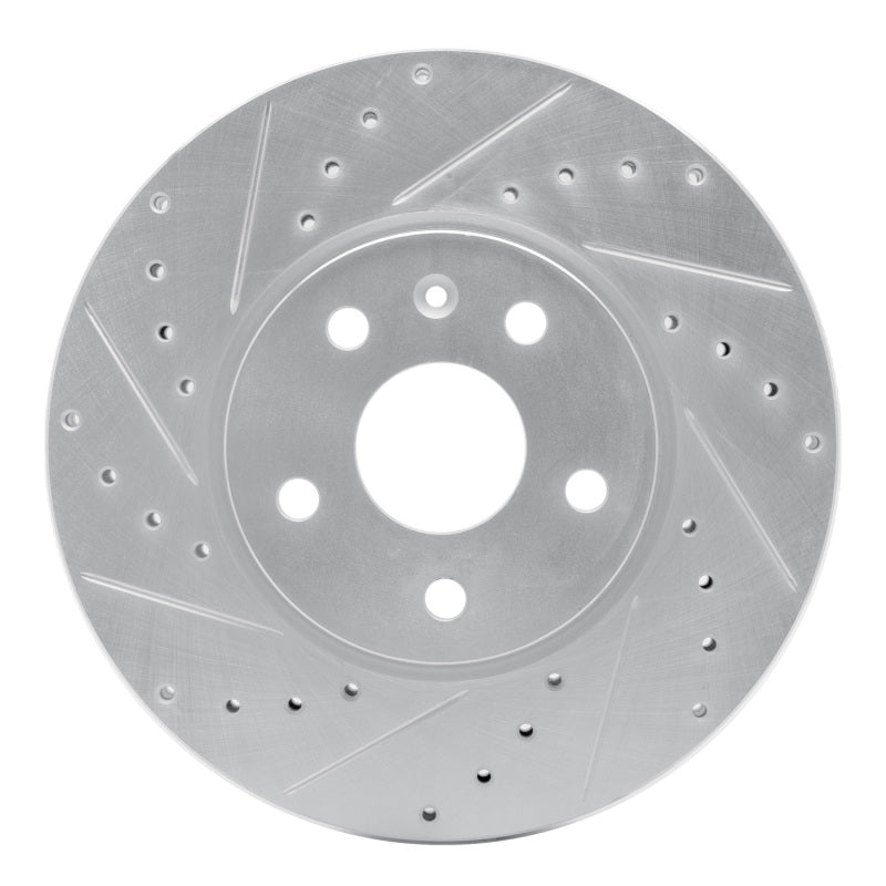 R1 Concepts R1 10-25 Buick ALLURE Front Left Drilled & Slotted Silver Brake Rotor