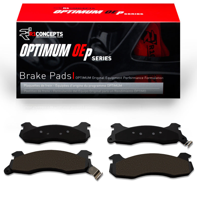 R1 Concepts R1 82-90 Ford Mustang Rear R1 Optimum OE Brake Pads