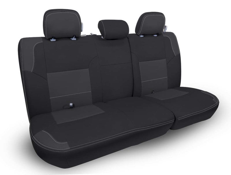 PRP Seats PRP 12-15 Toyota Tacoma Rear Bench Cover Double Cab - Black/Grey