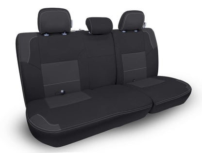 PRP Seats PRP 12-15 Toyota Tacoma Rear Bench Cover Double Cab - Black/Grey
