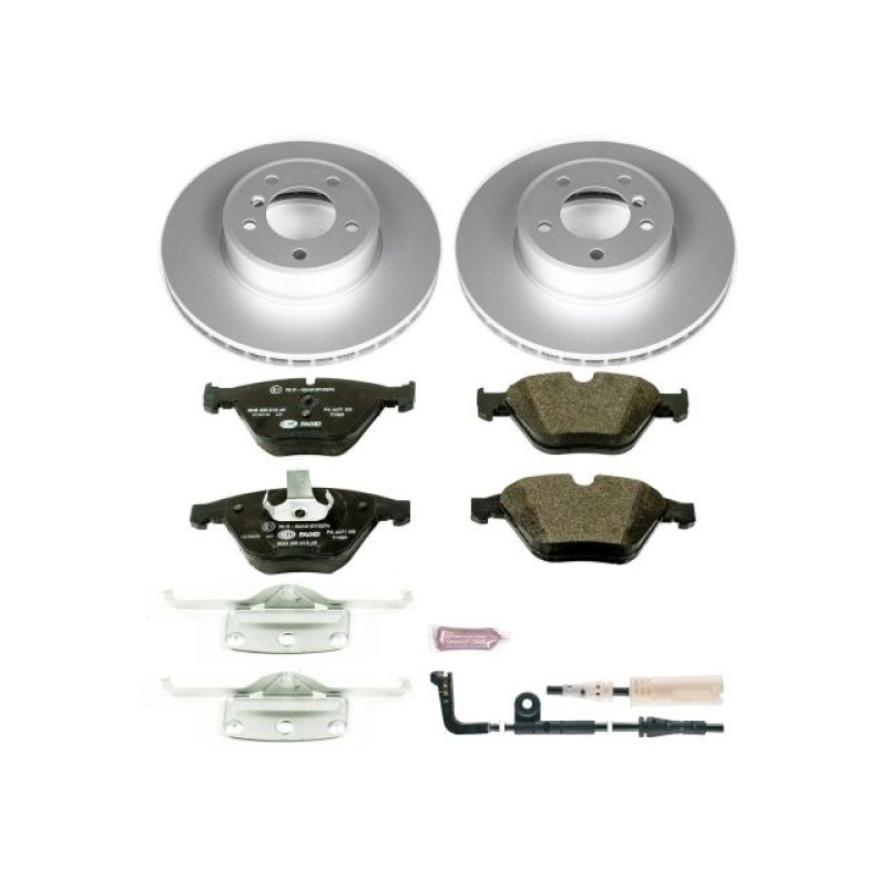 PowerStop Power Stop 04-06 BMW 525i Front Euro-Stop Brake Kit