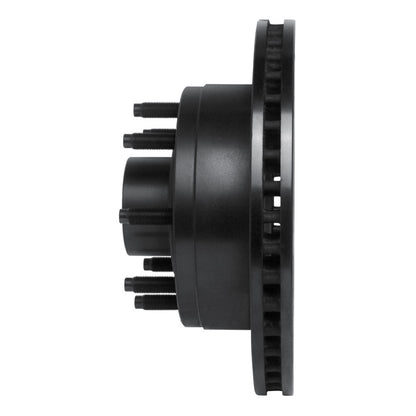 R1 Concepts R1 1986-1994 Ford F-250 2WD (Excl Super Duty) Front Left Drilled & Slotted Black Brake Rotor