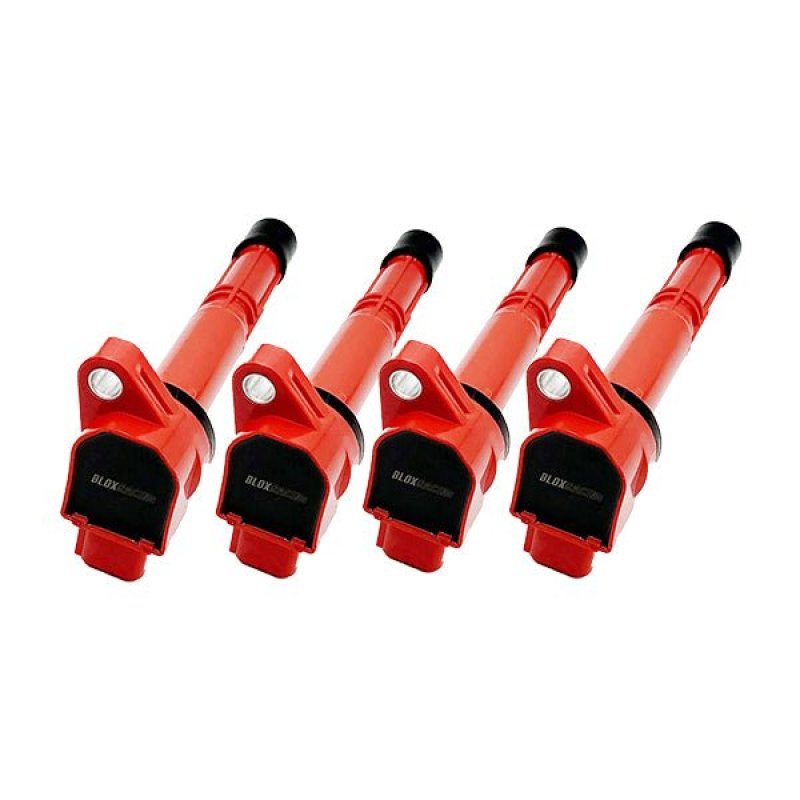 BLOX Racing BLOX Honda K-Series Coil Pack Set of 4 - Red