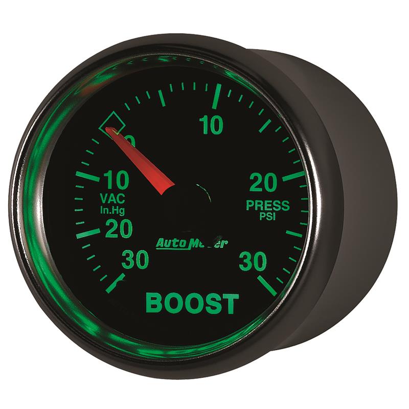 Autometer GS 30inhg-30PSI Digital Vac/Boost Gauge