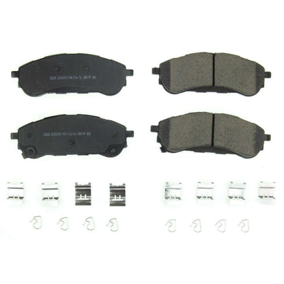 PowerStop Power Stop 2019 Ford Ranger Rear Z17 Evolution Ceramic Brake Pads w/Hardware
