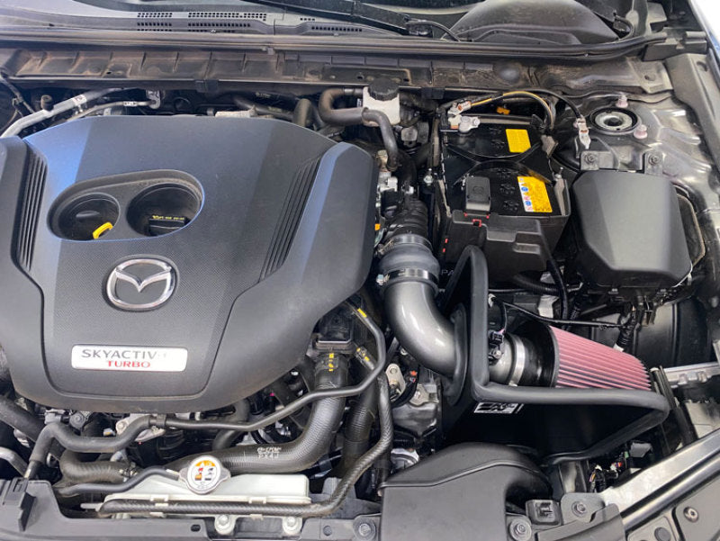 K&N Engineering K&N 2021 Mazda 3 2.5L Turbo L4 Silver Typhoon Intake