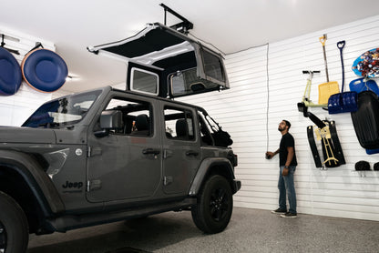 Bestop 18-26 Jeep Wrangler JL Hoss Hardtop Hoist (Black)