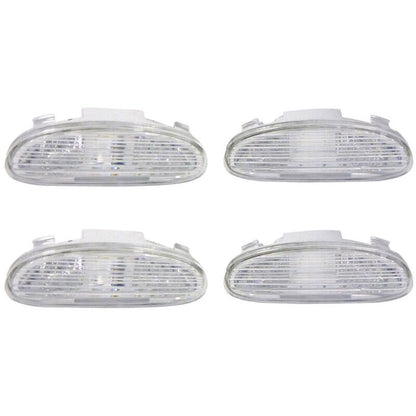Westin Step Board Light Lens w/ Back Cavity 4/pkg - Clear