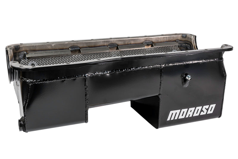 Moroso Ford 429-460 (w/Rear Sump) Wet Sump 7qt 9in Steel Oil Pan