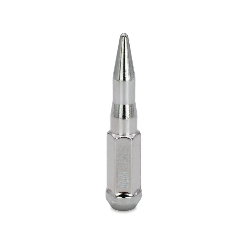BLOX Racing Spike Forged Lug Nuts - Chrome 12 x 1.25mm - Set of 20