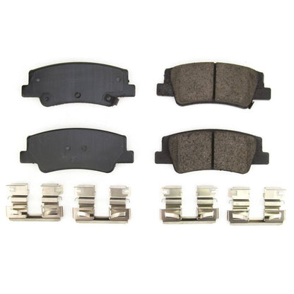 PowerStop Power Stop 2021 Kia K5 Rear Z17 Evo Ceramic Pad w/Hardware