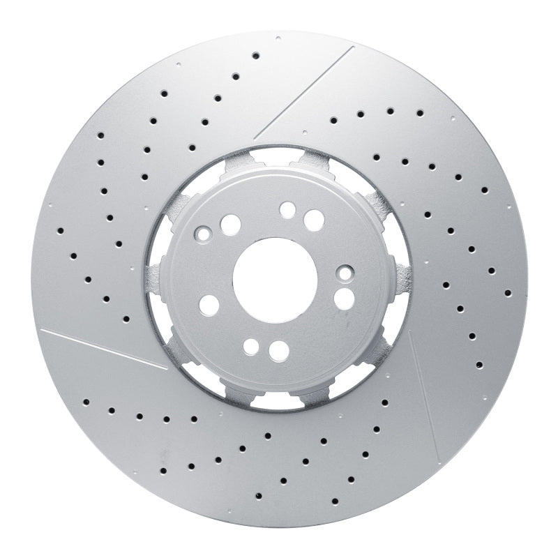 DFC 21-25 Mercedes-Benz Gle63 AMG S Front Drilled & Slotted Hi-Carbon Alloy GEOMET Coated Rotor