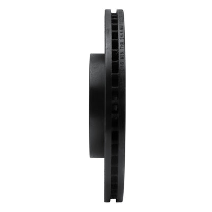 R1 Concepts R1 03-13 Hyundai Tucson Front Left Drilled & Slotted Black Brake Rotor