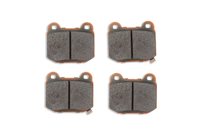 DBA 03-06 EVO / 04-09 STi / 03-07 350Z Track Edition/G35 w/ Brembo XP650 Rear Brake Pads