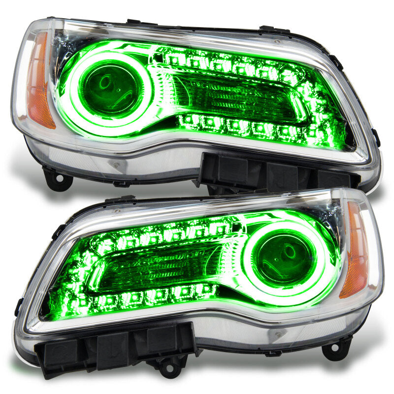 ORACLE Lighting Oracle 11-14 Chrysler 300C SMD HL - Chrome - NON HID - ColorSHIFT DRL - ColorSHIFT