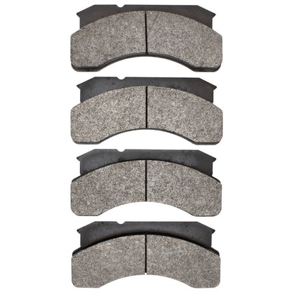 DFC 83-99 Ford LN600 Short Conventional (w/Front Disc Brakes) Front Heavy Duty Pads - Semi Metallic