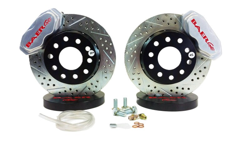 Baer Brakes 79-04 Ford Mustang 11in SS4+ Deep Stage Front SDZ Brake Kit - Clear