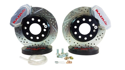 Baer Brakes 05-14 Ford Mustang 11in SS4+ Deep Stage Front SDZ Brake Kit - Clear