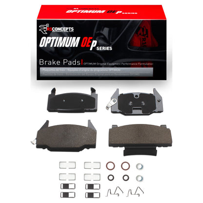 R1 Concepts R1 1980-1982 Chevrolet CHEVETTE Front R1 Optimum OE Pads & Hardware Kit