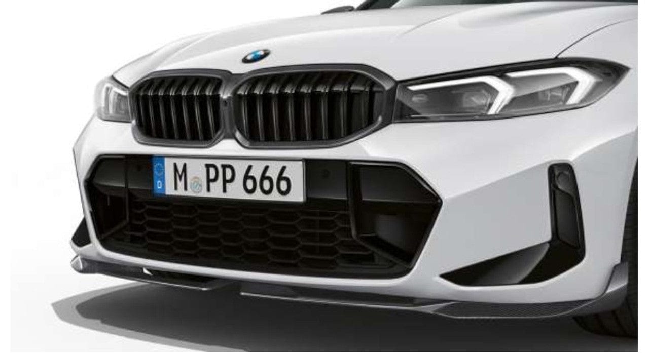Genuine BMW 51195A4B369 3 Series G20 LCI M Performance Front Splitter - Left (Inc. 316d, 320iX & M340i)