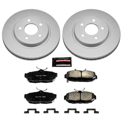 PowerStop Power Stop 2012 Ford Mustang Rear Z17 Evolution Geomet Coated Brake Kit