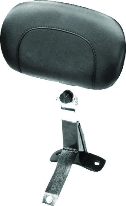 Mustang Motorcycle Mustang 08-21 Harley FL Touring Driver Backrest Kit - Black