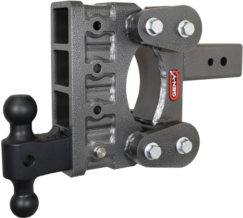 GEN-Y Hitch Gen-Y The Boss Torsion-Flex 3in Shank 6in Drop 2.4K TW 21K Hitch w/GH-061 Dual-Ball
