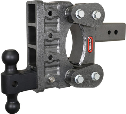 GEN-Y Hitch Gen-Y The Boss Torsion-Flex 3in Shank 6in Drop 2.4K TW 21K Hitch w/GH-061 Dual-Ball
